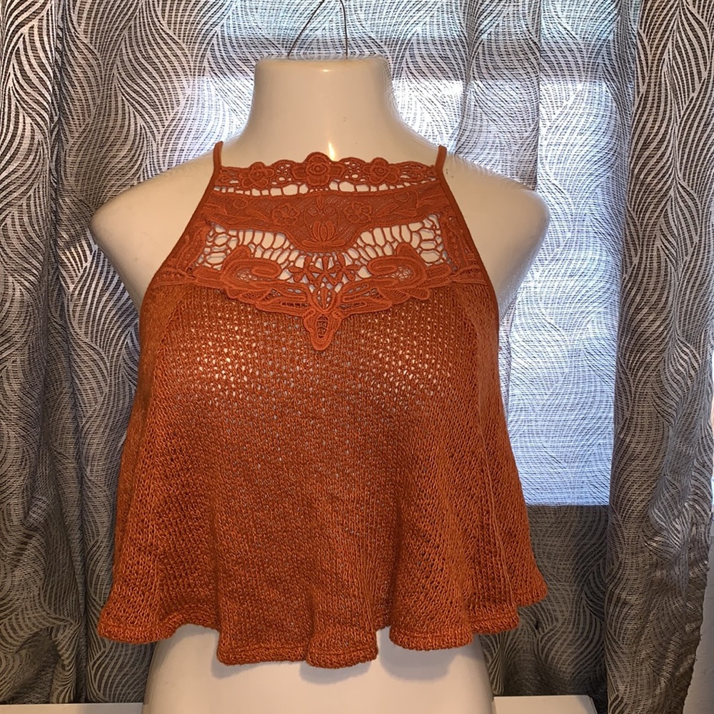 Amber knit top size small new with tags